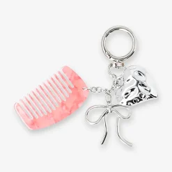 Keyring - Hair comb and charms