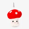 Keyring - Plush toy mushroom