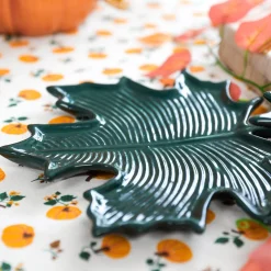 Leaf-Shaped Serving Dish - Large