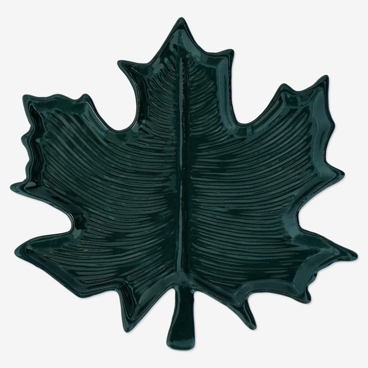 Leaf-Shaped Serving Dish - Large