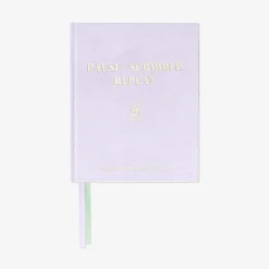 Lilac break notebook
