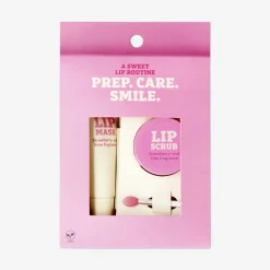 Lip care set - Strawberry and lime fragrance