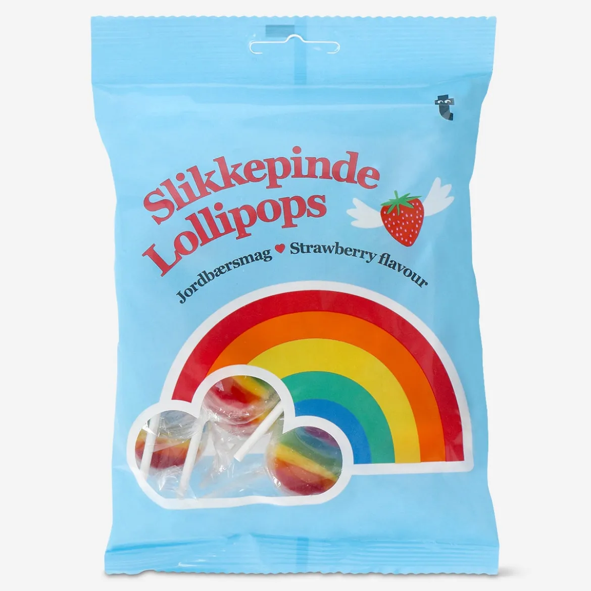 Lollipops. Strawberry