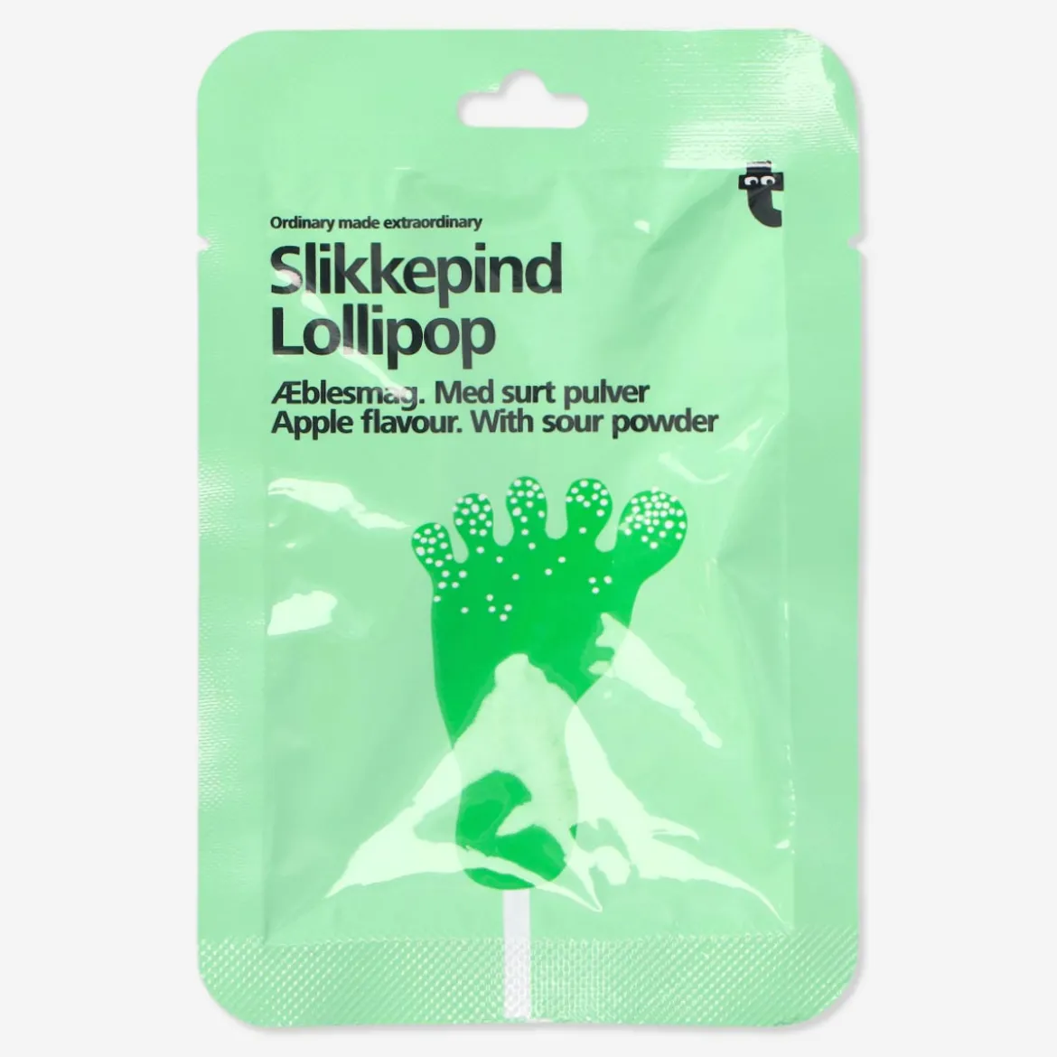 Lollipop with Sour Apple Powder