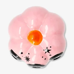 Luminous pumpkin with LED light - 10 cm