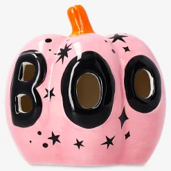 Luminous pumpkin with LED light - 10 cm