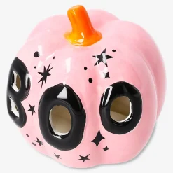 Luminous pumpkin with LED light - 10 cm