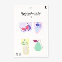 Magnetic bookmarks with summer motifs - 4 pcs