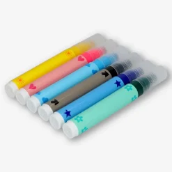 Markers with Stamps - 6 pcs