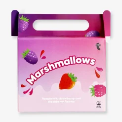 Marshmallow basket - Raspberry, strawberry and blackberry flavour