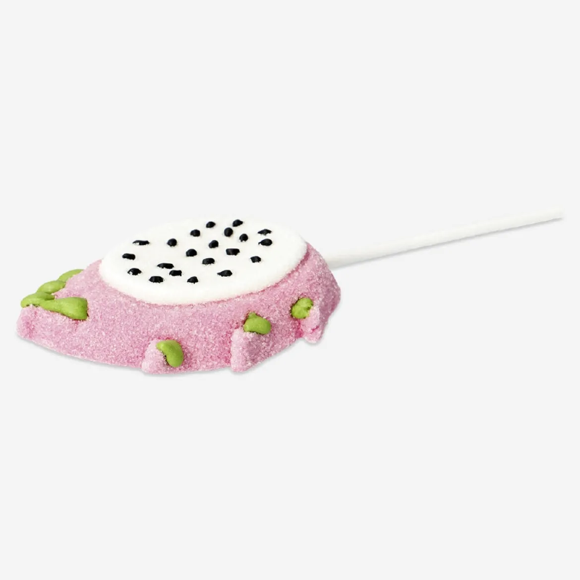Marshmallow on a stick - Dragon fruit