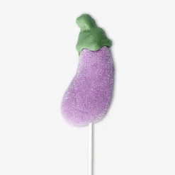 Marshmallow on a stick - Eggplant