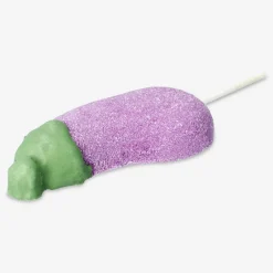 Marshmallow on a stick - Eggplant
