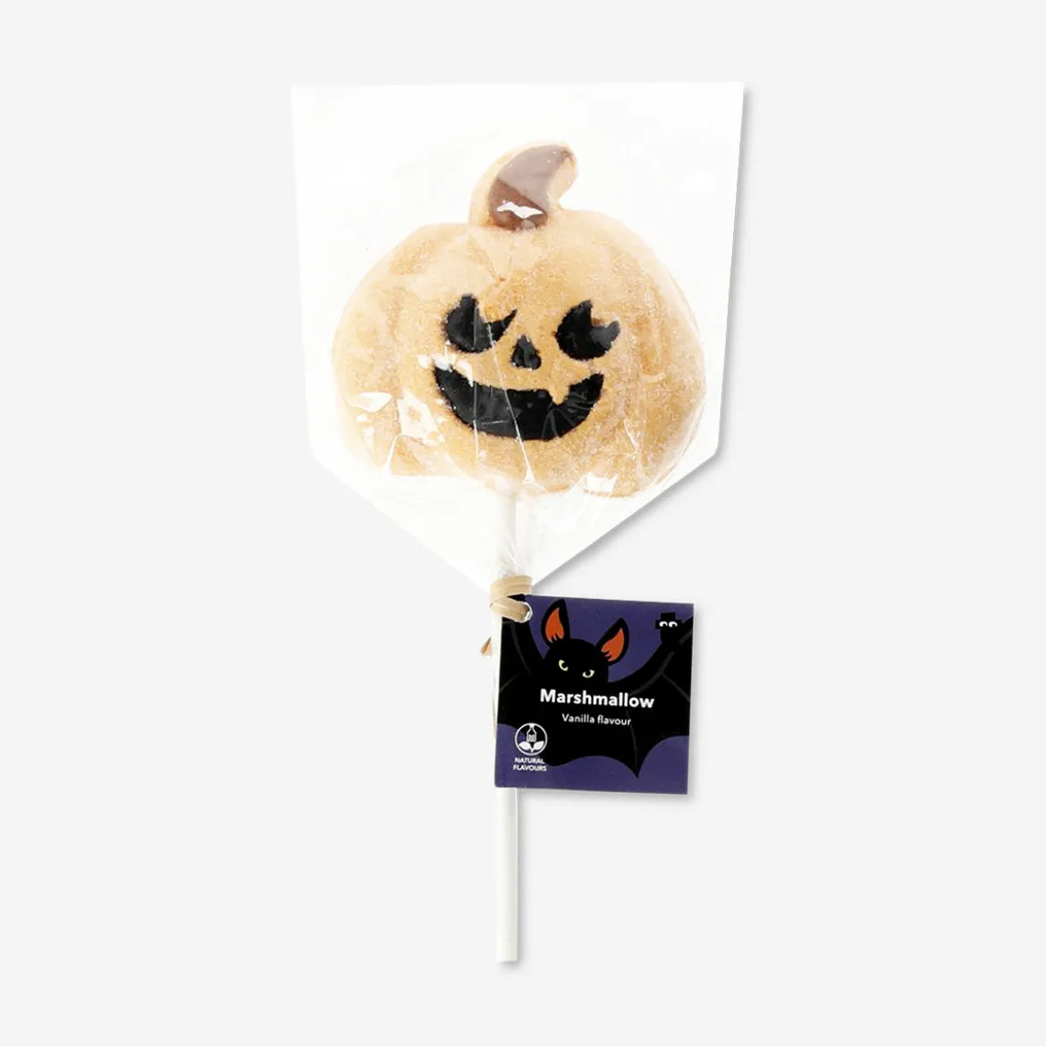 Marshmallow on a stick - Pumpkin