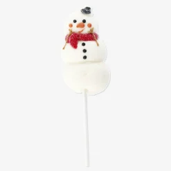 Marshmallow snowman on a stick - Vanilla flavour