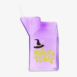 Milk carton glass with straw - 530 ml