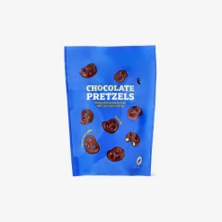 Milk chocolate pretzels