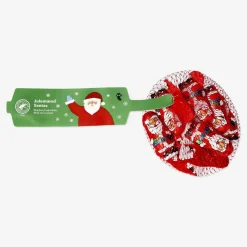 Milk chocolate santas