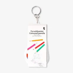 Mini coloured pencils with colouring book