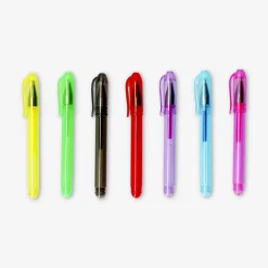 Mini gel ink pens - 7 pcs