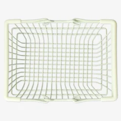 Mini green shopping basket