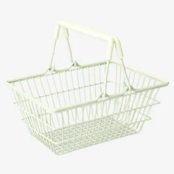 Mini green shopping basket