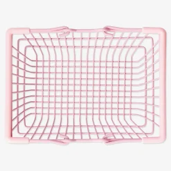 Mini pink shopping basket