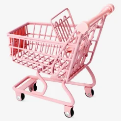 Mini pink shopping cart
