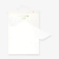 Monthly calendar for hanging 2027