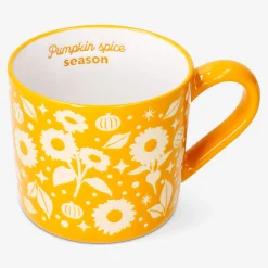Mug with autumnal print - 450 ml