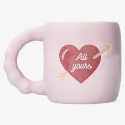 Mug with Embossed Heart - 350 ml