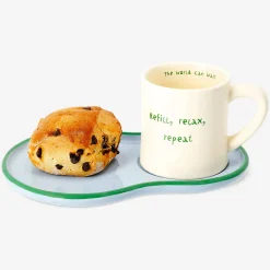 Mug with snack plate - 230 ml