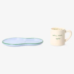 Mug with snack plate - 230 ml