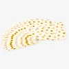 Napkins with autumn print and scalloped edges - 16 pcs