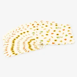 Napkins with autumn print and scalloped edges - 16 pcs