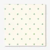 Napkins with green stars - 16 pcs