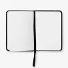 Notebook with Blank Pages and Elastic Closure - A6