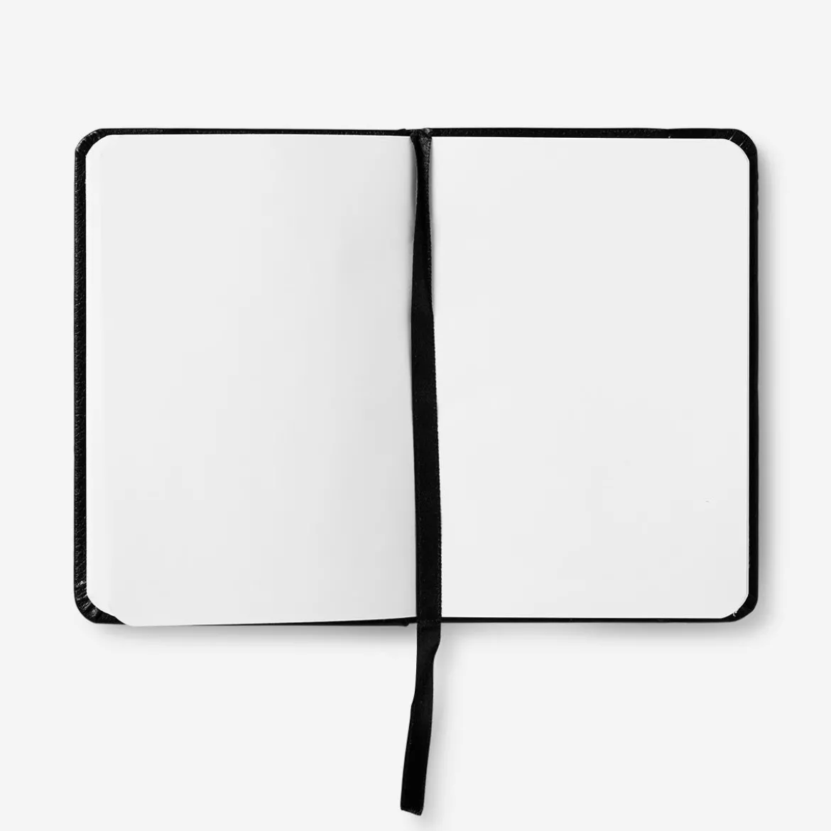 Notebook with Blank Pages and Elastic Closure - A6