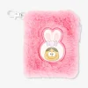 Notebook with keyring - Candy monster motif