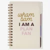 Notebook with page markers. A6
