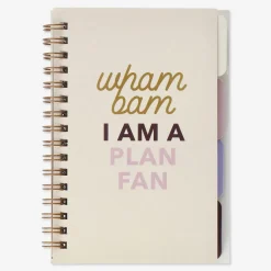 Notebook with page markers. A6