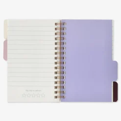 Notebook with page markers. A6