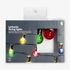 Outdoor string lights - Multi coloured bulbs