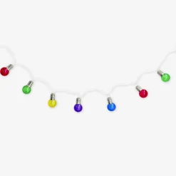 Outdoor string lights - Multi coloured bulbs