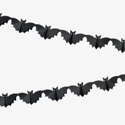 Paper bat garland - 300 cm