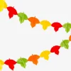 Paper garland with autumn leaves - 300 cm