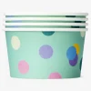 Paper snack bowls - 4 pcs