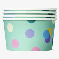 Paper snack bowls - 4 pcs