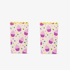 Paper snack tubs - 2 pcs