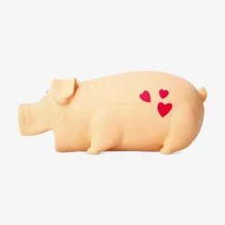 Pet chew toy - Pig with hearts